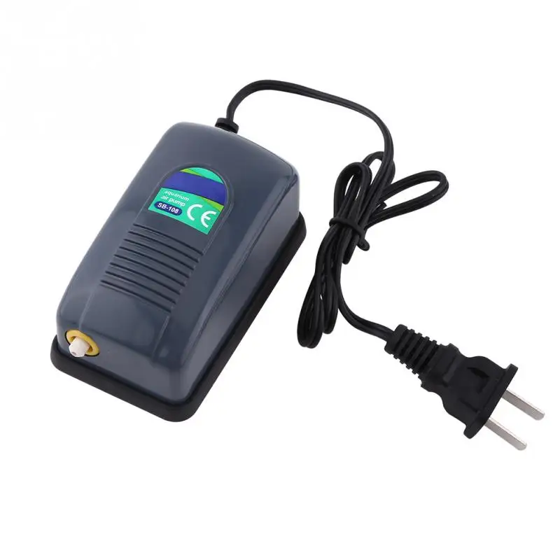 

1Pcs Adjustable Aquarium Oxygen Air Pump Tank For Fish Turtle Tank 220V High Energy Efficient