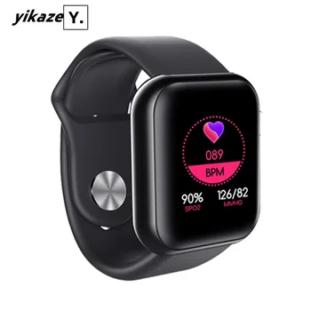 

Smartwatch Male Lady Waterproof Blood Pressure D28 Smart Bracelet Heart Rate Monitor Sleep Tracker Clock Watch for Android IOS