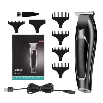 

USB Electric Hair Clipper beard trimmer electric hair cutting machine haircut barber Hair Remover Trimmer with Limit Combs