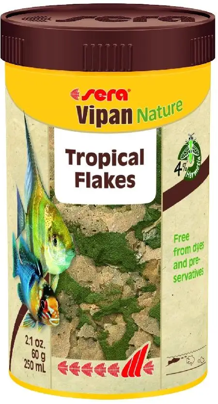 6 PCs Vipan nature 250 ml 60g sulfur fish feed basic in flakes s32239 | Дом и сад