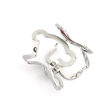 

316L stainless steel gold bracelet ring in the shape of a bear is suitable for women's jewelry bracelets women's engagement gift