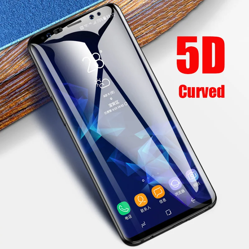 

5D Curved Full Cover Screen Protector Xiaomi Mi A2 Tempered Protective Glass Xiaomi Redmi Note 5 Pro Note 5 Redmi 5 Plus Note 4X