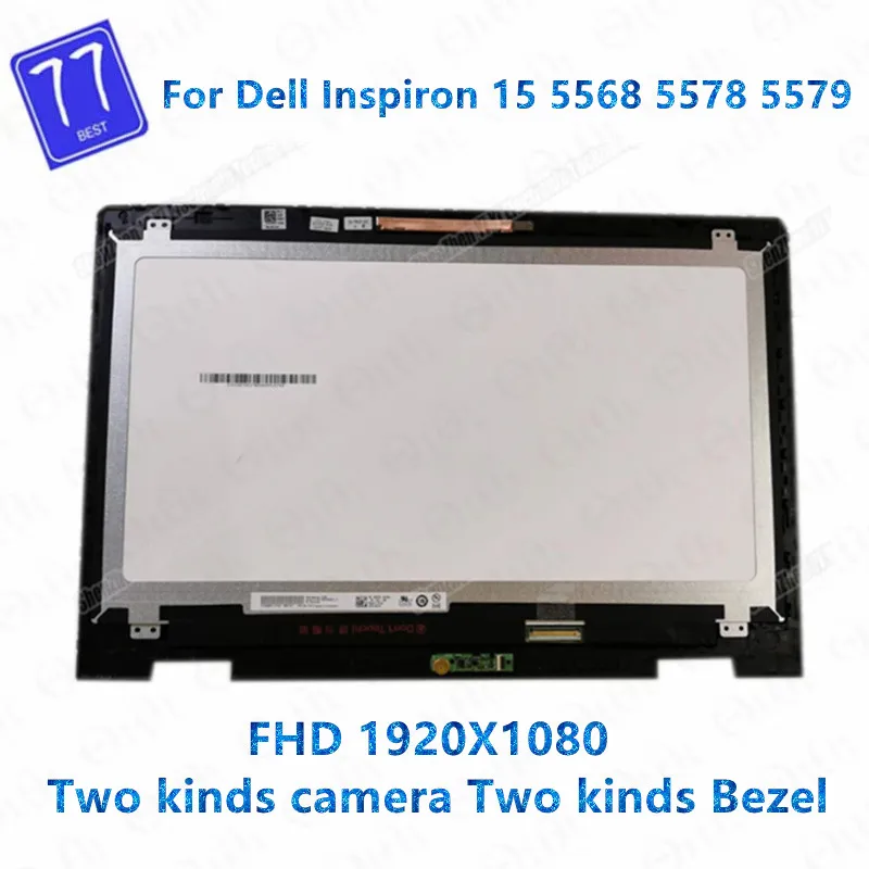 

ЖК-дисплей с сенсорным экраном 15,6 дюйма для Dell Inspiron 15 5568 5578 5579 7569 P58F P58F001 LP156WF7-SPEA