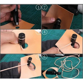 

Leather Craft Cutter Tool Lacing Lace Cord Maker Design Strip Belt Supplies DIY