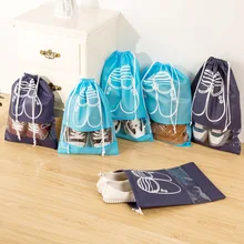 10 шт. сумка для хранения обуви, дорожная сумка-Органайзер на шнурке, водонепроницаемый карман для одежды, секретная сумка для хранения, нетканый шкаф, подвесная сумка