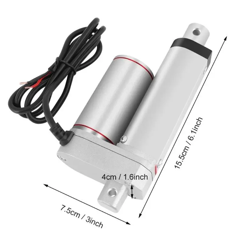 DC 12V сверхмощный линейный привод электродвигатель для медицинского лифта Авто Электрооборудование и принадлежности