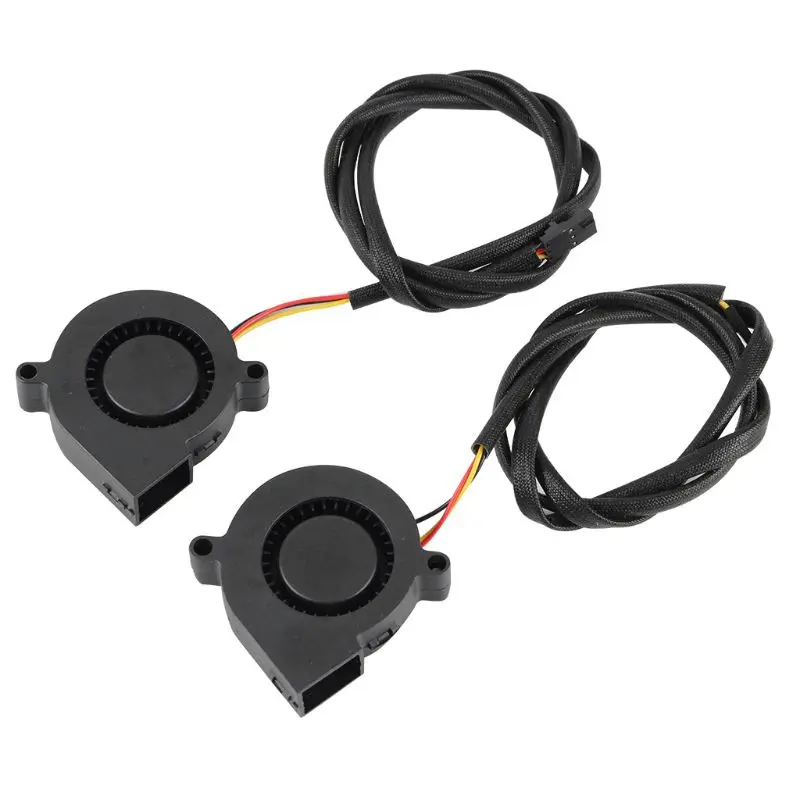 

3D Printer Parts DC 5V 5015 Blow Radial Cooling Fan Hydraulic Sleeve Bearing Super Silent Front Fan Cooler Radiator
