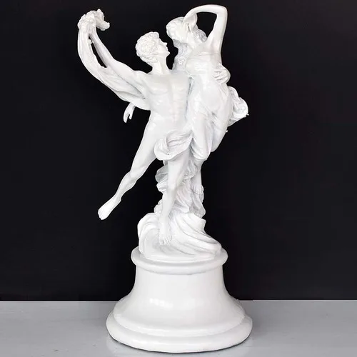 Height 32cm Греческая мифологическая любовь Крылья Ангел креативная скульптура как гостиная книжный шкаф спальня новобрачных Свадебные украшения подарки - Цвет: Height 32cm