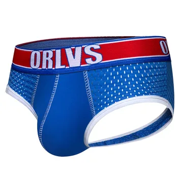 

Letter Printing Men's Comfortable Briefs Fashion 2020 New Breathable Sleepwear Briefshorts ropa interior hombre gay #30