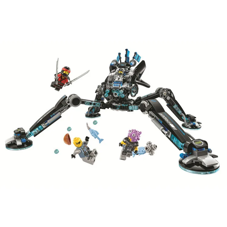 

New Style Bela Bole 10717 Ninja Series Children GIRL'S Educational Interactive Assembled Inserted Building Blocks Toy