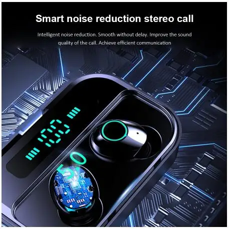 M7 TWS Bluetooth 5,0 наушники стерео беспроводные Earbus Мини HIFI Звук спортивные наушники Handsfree игровая гарнитура с микрофоном
