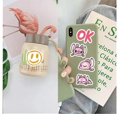 Наклейки Sanrio наклейки Keroppi милые вещи Kawaii наклейки пуля журнал наклейки канцелярские наклейки на Дневник Книга ноутбук