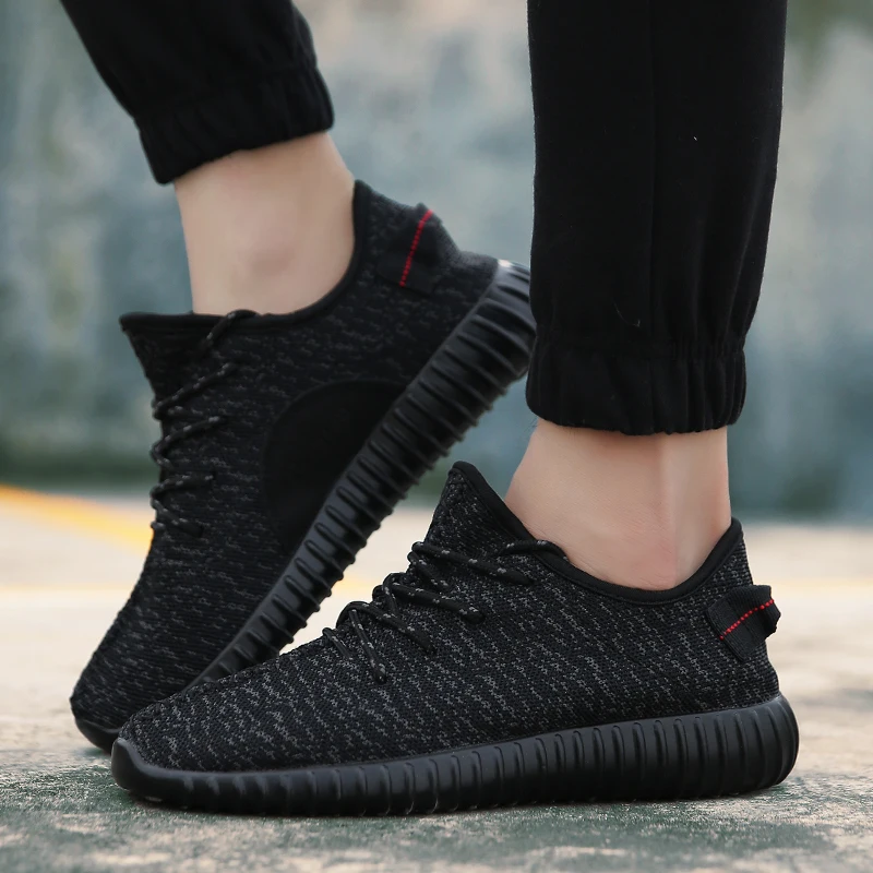 

.2020 Men Shoes Spring Sneakers Breathable Casual Shoes Couple Lover Fashion Lace up Mens Mesh Flats Shoe Big Plus Size 36-44