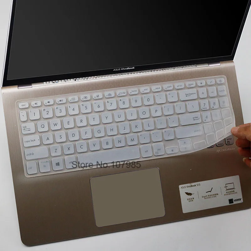Чехол для клавиатуры из ТПУ Asus VivoBook 15 F512 F512U F512DA X512 S15 X512Fj X512FL X512UF X512UA X512UB X512FA X512da 6