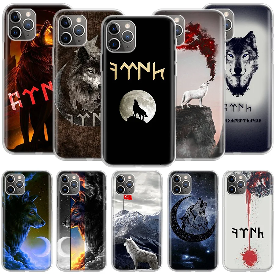 Флаг Турции Анталья Мустафа волк телефон для Apple Iphone 12 13 Pro Max Mini 11 8 7 Plus 6 6S X XS XR