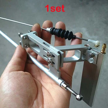 

1set RC Brushless Model Boat Flexible Shaft Bracket+Organ Cover+Aluminum Seat+2*300mm Ball Tie Rod+4mm Bayonet/M4 Thread Paste