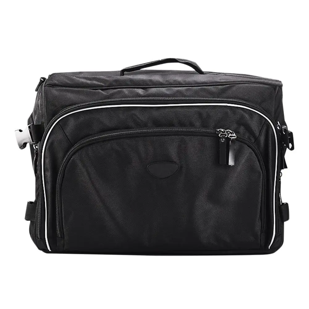 

Waterproof Motorcycle Helmet Bag Large Capacity Storage Bags Tail Bags Back Seat Black Bags