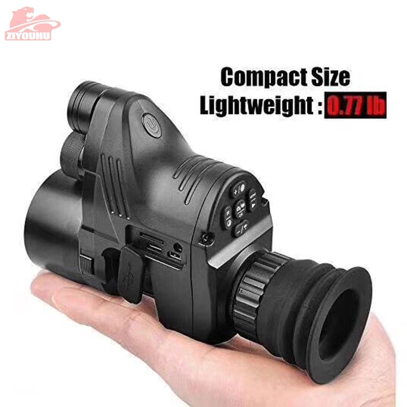 

ZIYOUHU NV007 Digital Night Vision Sights Aiming Riflescope Infrared Night Vision for Hunting Rifle Mounted Sighting Monocular