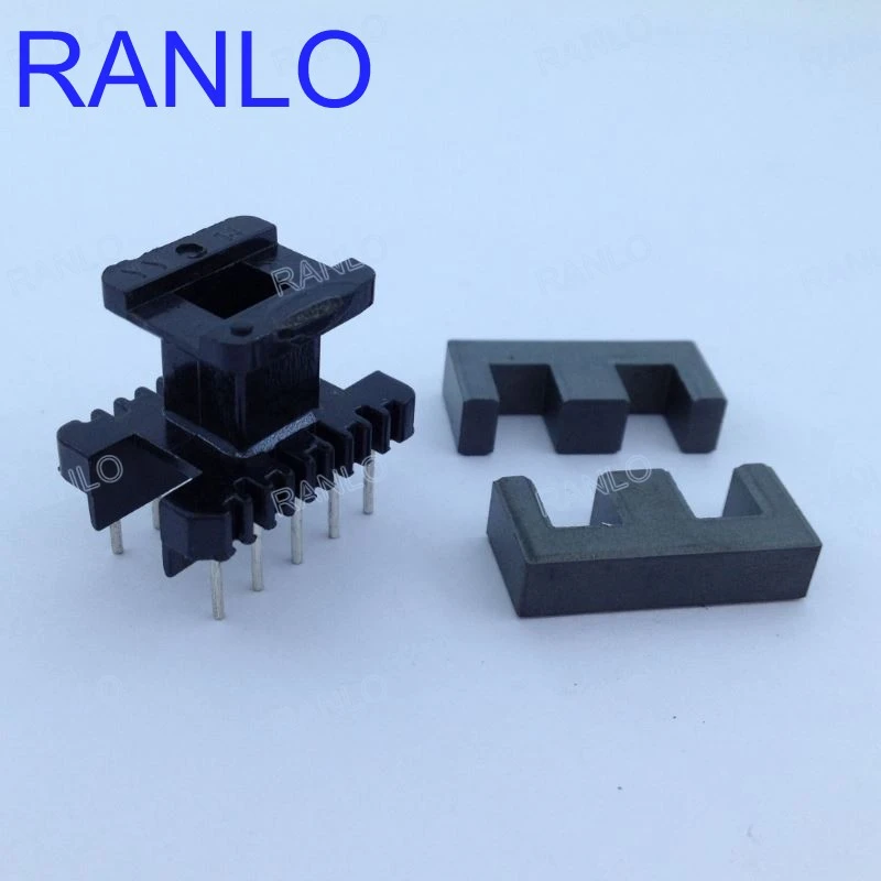 transformer core inductor coil WQ 5set PC40 EE25 5+5pins Ferrite Cores bobbin