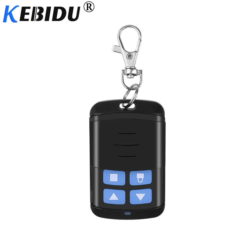 

KEBIDU Universal Garage Gate Door Remote Control 433MHZ 4 Key Duplicator Copy Remote Button Garage Door Opener Control Key Fob