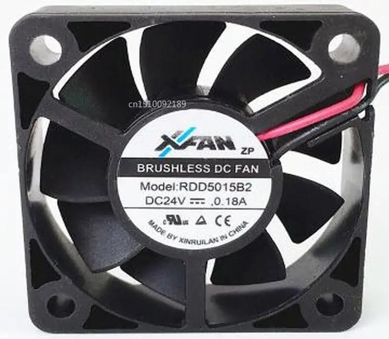 Для оригинального RDD5015B2 DC24V 0.18A 5015 5 см инверторный вентилятор