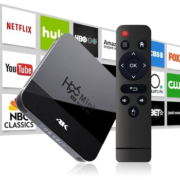 

Set Top Box Smart Android 9.0 9 Bluetooth 4.0 TV Box RK3228 4K HDR video Mali-400 GPU Youtube