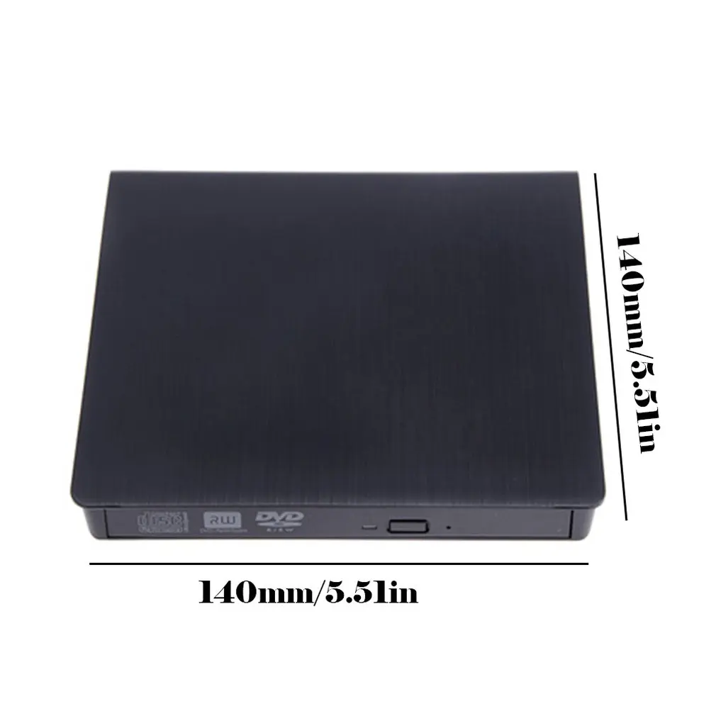 USB 3,0 внешний накопитель DVD-ROM CD-RW DVD-RW горелки Портативный считыватель тонкий для Windows7/8/10