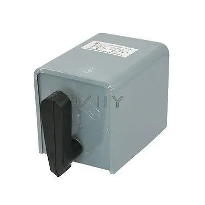 

380VAC 60Amp Reversing Drum Switch Forward Stop Reverse Motor Controller