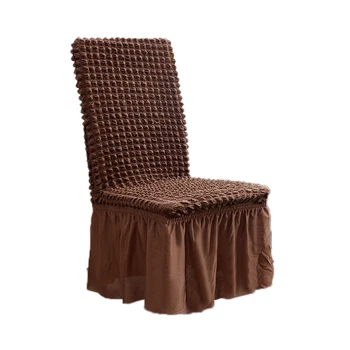 

Bubble Lattice Elastic Chair Covers Spandex Chair Covers for Kitchen/Dining Room Office Chair Cover with Back
