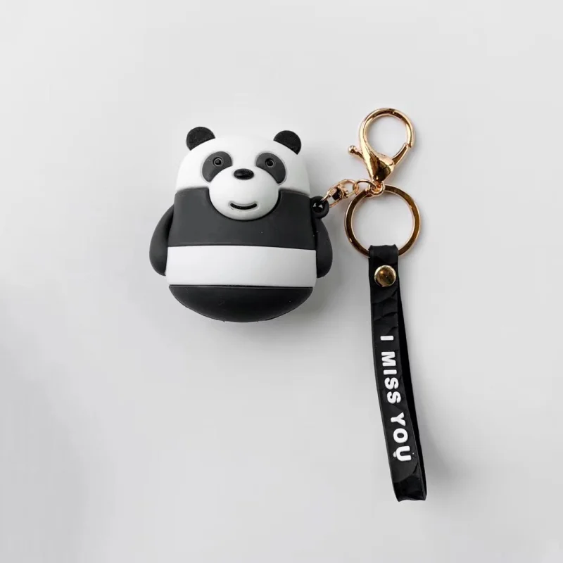 Cartoon cute bear 3D Headphone protective shell for airpods Charging box case for Apple Bluetooth headset cover Protect the box
