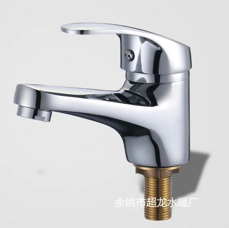 

Basin Faucet Copper Single-Hole Bathroom Faucet Single Cold Faucet Basin Faucet