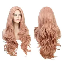 Длинные волнистые вьющиеся парики Омбре синтетические парики термостойкие парики для женщин