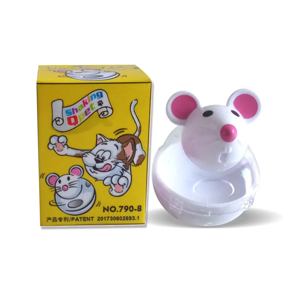Собака Кошка Pet мяч для игры интерактивные игрушки тумблер дизайн еда дозирующая игрушка-неваляшка увеличивает IQ и умственную стимуляцию Прямая поставка