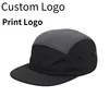 Custom Logo Spring and Summer 5 Panel Baseball Cap Quick-drying Waterproof Nylon Hat Bomber Camping Sports Leisure Cap Unisex 1