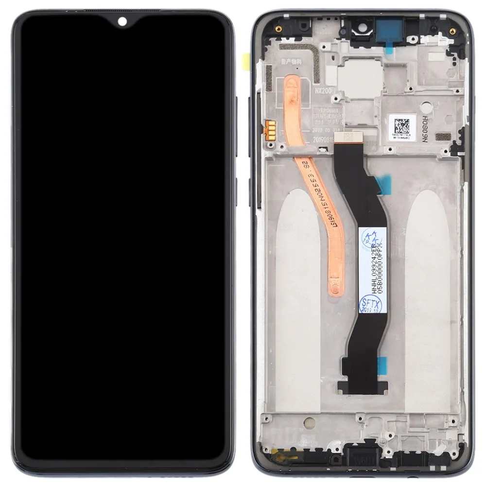 IPartsBuy ЖК-экран и дигитайзер полная сборка с рамкой для Xiaomi Redmi Note 8 Pro