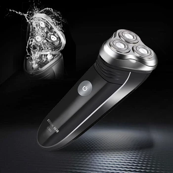 

Electric Shaving machine for Men Low noise three blade 3D Floating Heads Electric Shaver