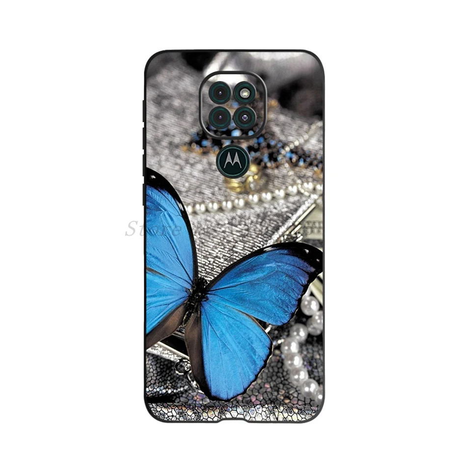 Floral Printed Soft Silicone Phone Cover