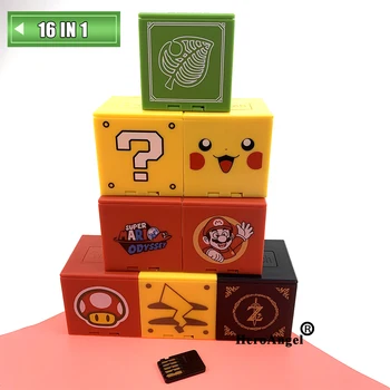 

For Nintend Switch Shockproof NS Game Cards Case Hard Shell Card Slot for Nintendo Switch Games Storage accessories Dropshipping