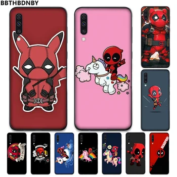 

marvel case Soft Silicone Black Phone Case For Samsung A20 A30 30s A40 A7 2018 J2 J7 prime J4 Plus S5 Note 9 10 Plus