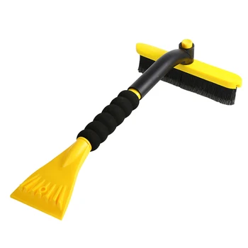 

Car Snow Shovel Thicken Metal Rod Snow Brush Defrosting Shovel De-ice Scraper Wiper Windshield Ice Snow Remover Scraper Tool