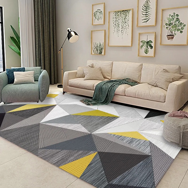 Простой современный коврик для прихожей, гостиной, чайный столик, диван, ковер, прикроватный матрас, домашний прямоугольный матрас - Цвет: XR-95