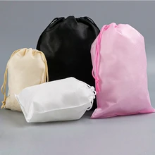5Pcs/Lot Storage Bag Non-woven Travel Pocket Drawstring Bags Dust-proof Home Supplies Storage Shoes Organizer A033