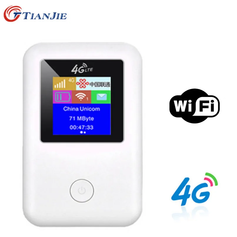 Wi-fi роутер 4G мини-роутер 3G Lte беспроводной широкополосный Карманный wi-fi Мобильный