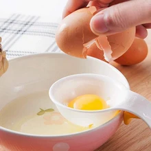 

Plastic Egg White Separator Tools Eggs Yolk Filter Gadgets Kitchen Accessories Separating Funnel Spoon Egg Divider Tool