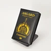 Asgard-funda de Pasaporte de piel sintética para mujer, Cartera de viaje, fundas negras para Pasaporte, funda para Pasaporte, Porta Pasaporte ► Foto 1/6