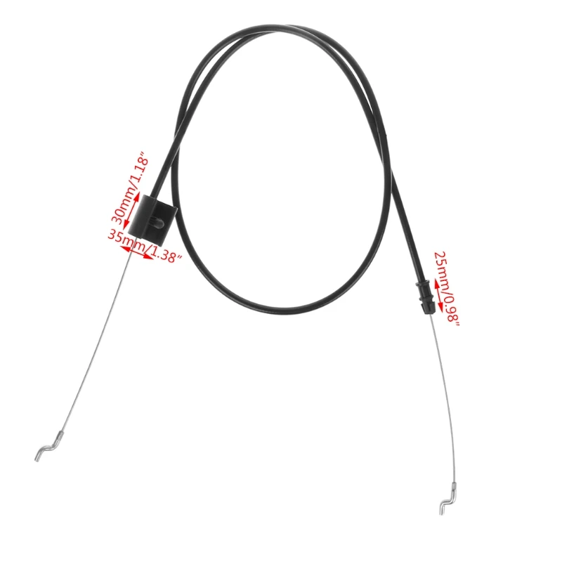 Lawn Mower Throttle Pull Engine Zone Control Cable With Z Shape Bend Garden Tool