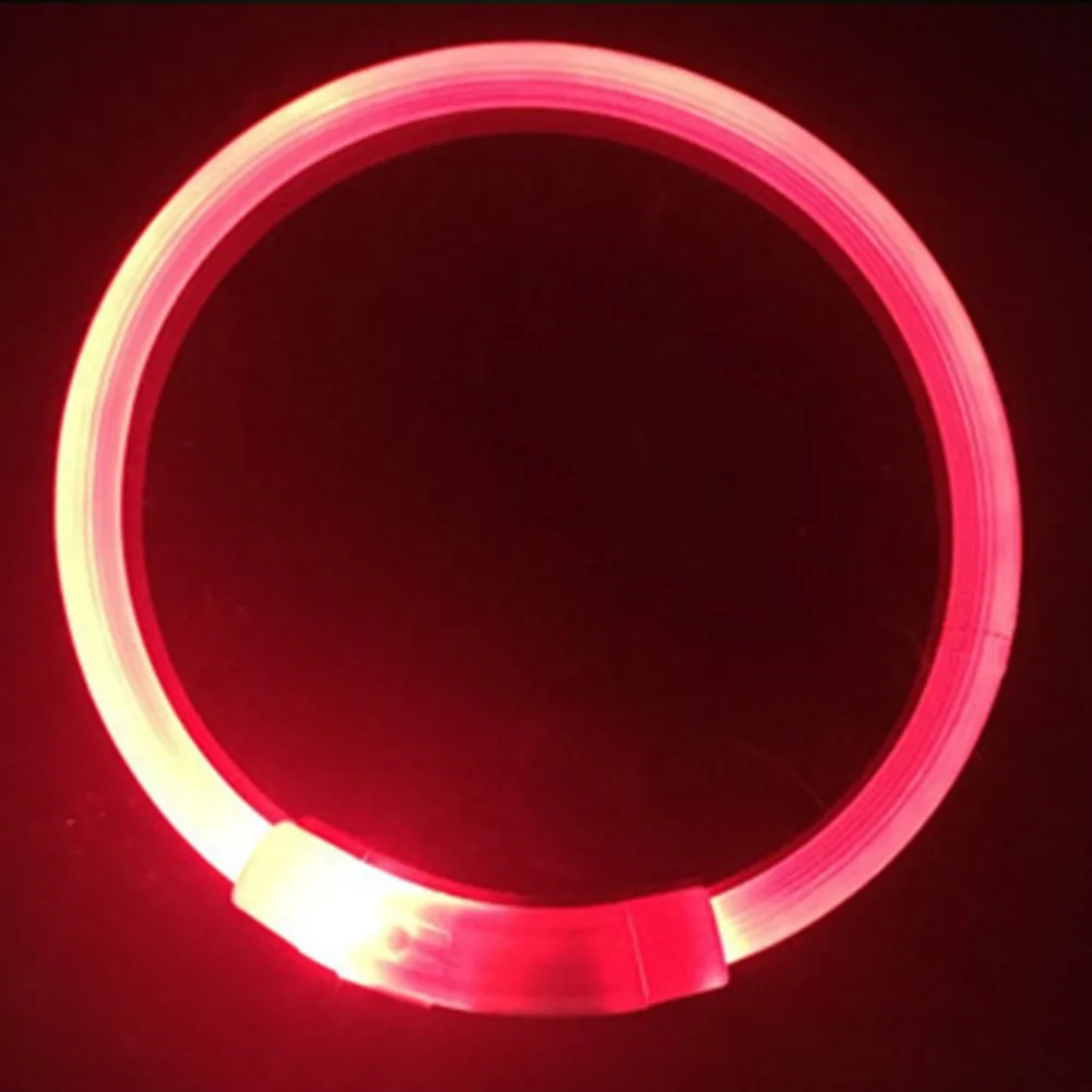 50cm/35CM/70CM Dog Collar Usb Charging Light Collar Night Light Dog Collar Led Teddy Dog Collar Colorful