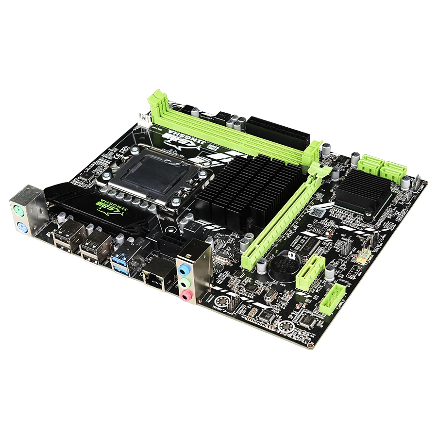 X58 LGA 1366 материнская плата LGA1366 поддержка REG ECC DDR3 и xeon процессор USB3.0 AMD RX серия Spell HUANANZHI