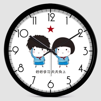 

Antique Wall Clock Creative Design Quartz Clock Silent Large Decorative Study Horloge Living Room Watch for Wall Decor W
