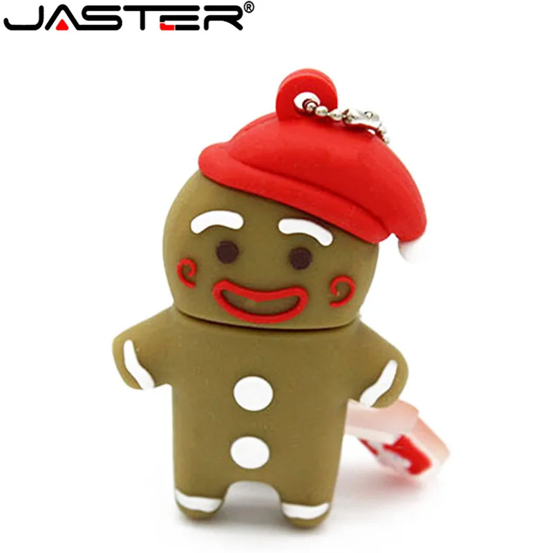 USB флеш накопитель JASTER Gingerman игрушечная ручка для мальчиков флешка с